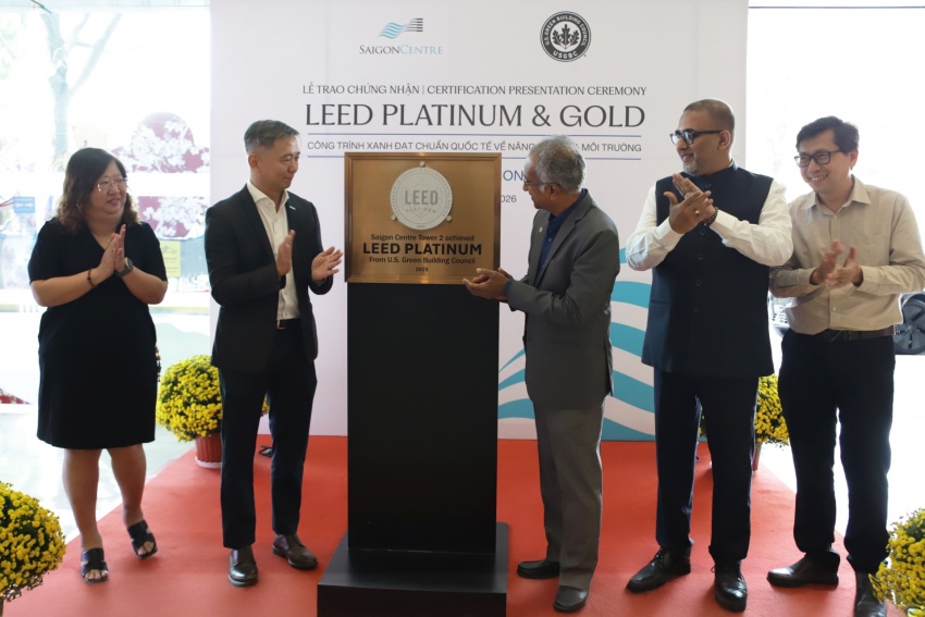 Saigon Centre gains LEED platinum and gold certifications
