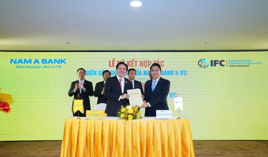 Nam A Bank forms position as strategic member at VIFC through three key partnerships