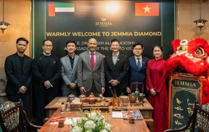 Jemmia Diamond hosts Vietnam-UAE trade dialogue with ambassador