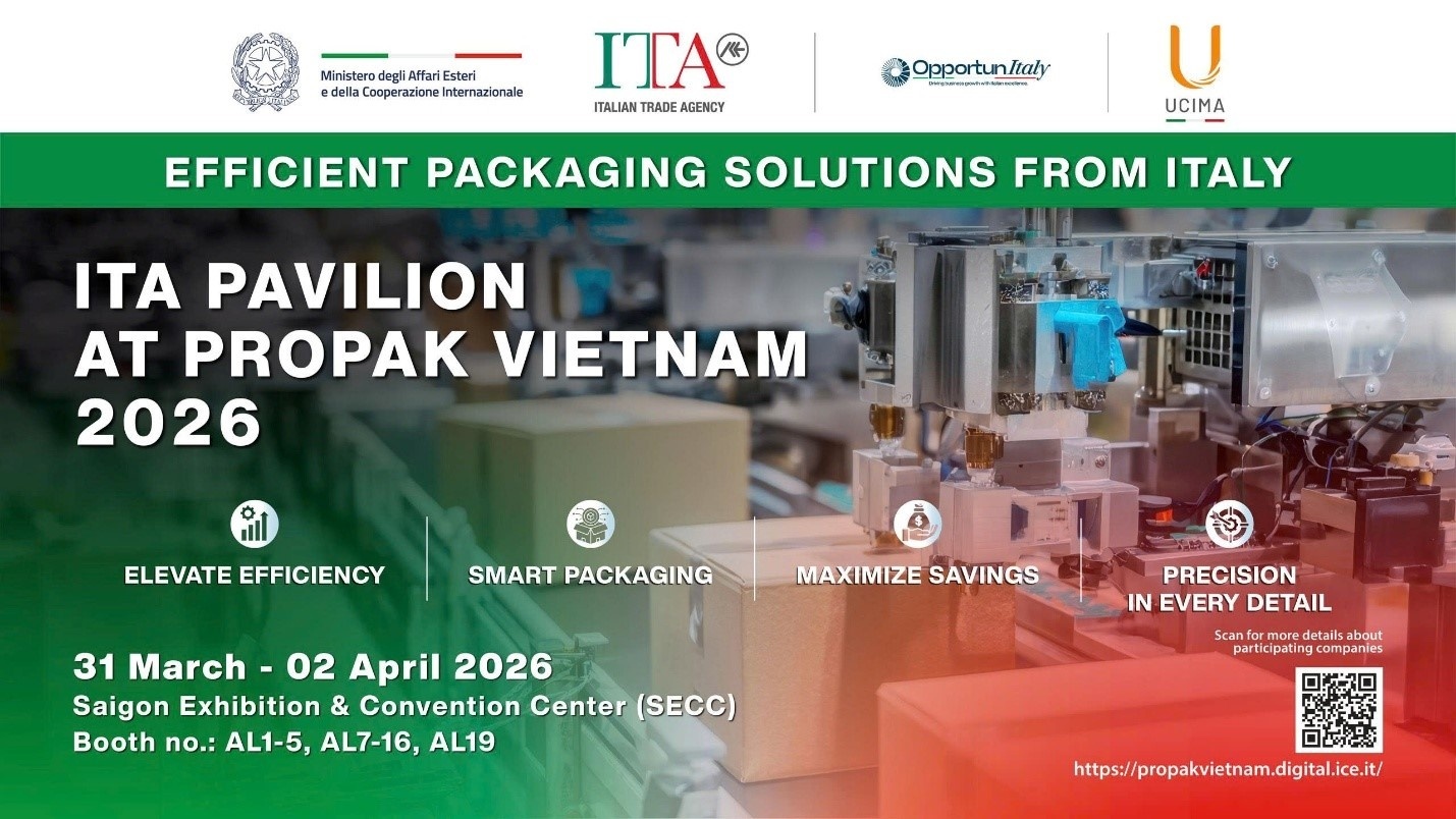 Exploring efficient packaging solutions from Italy at ProPak Vietnam 2026