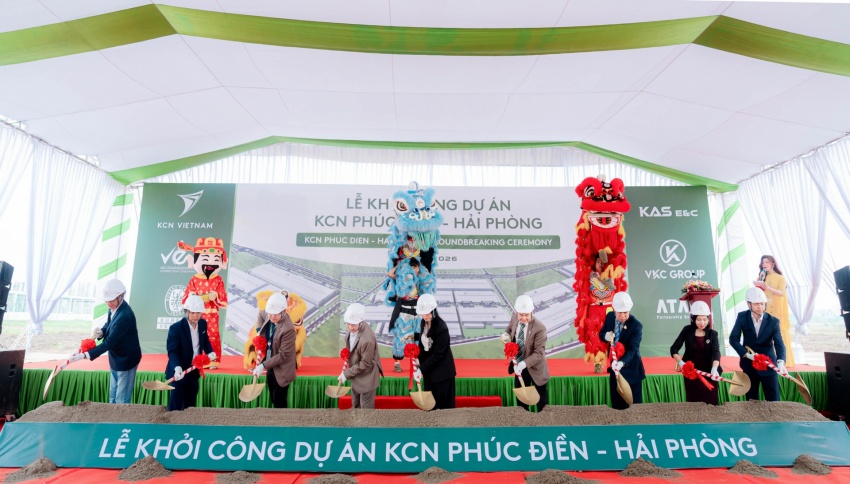 KCN Vietnam breaks ground on ready-built warehouse and factory project in Haiphong
