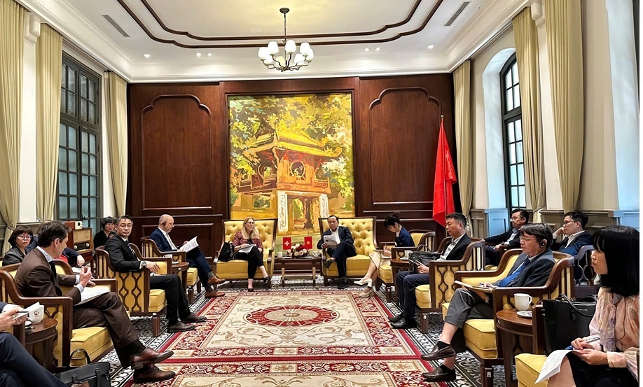Vietnam and Switzerland boost sci-tech cooperation