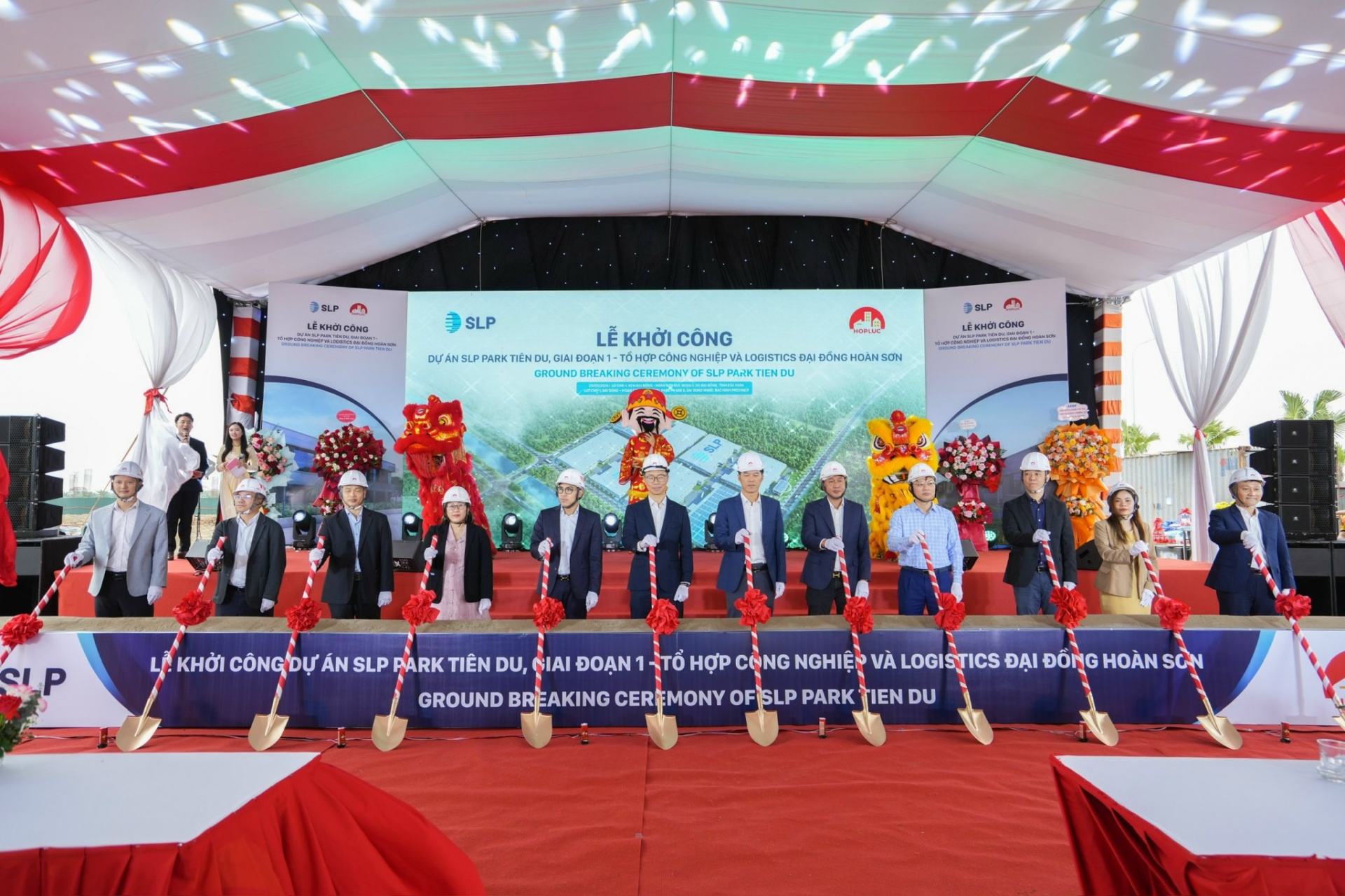 SLP breaks ground on ready-built factory facility in Bac Ninh