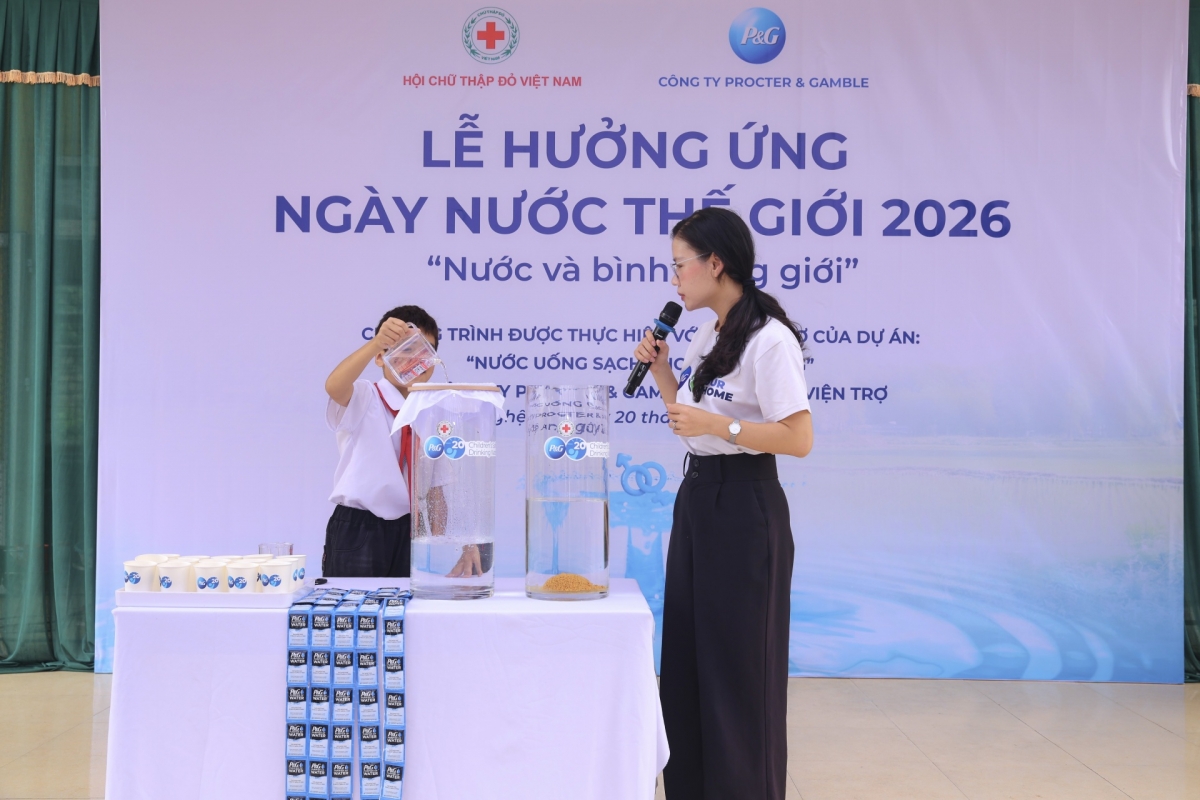 P&G Vietnam extends decade-long clean water commitment to Nghe An