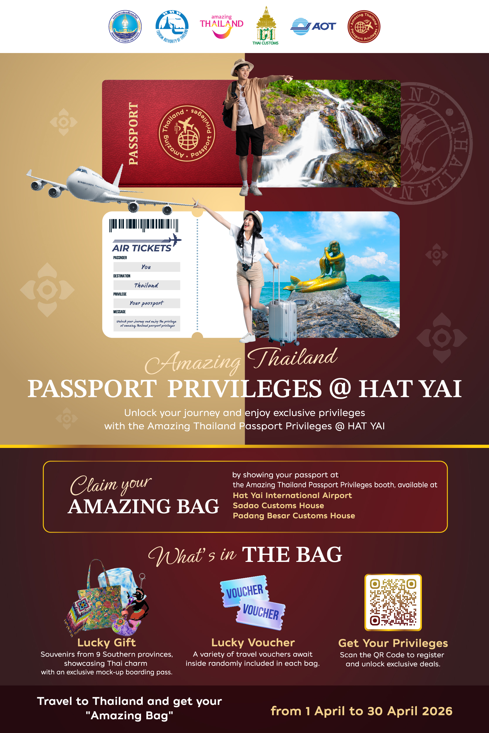 Thailand launches passport privileges program in Hat Yai
