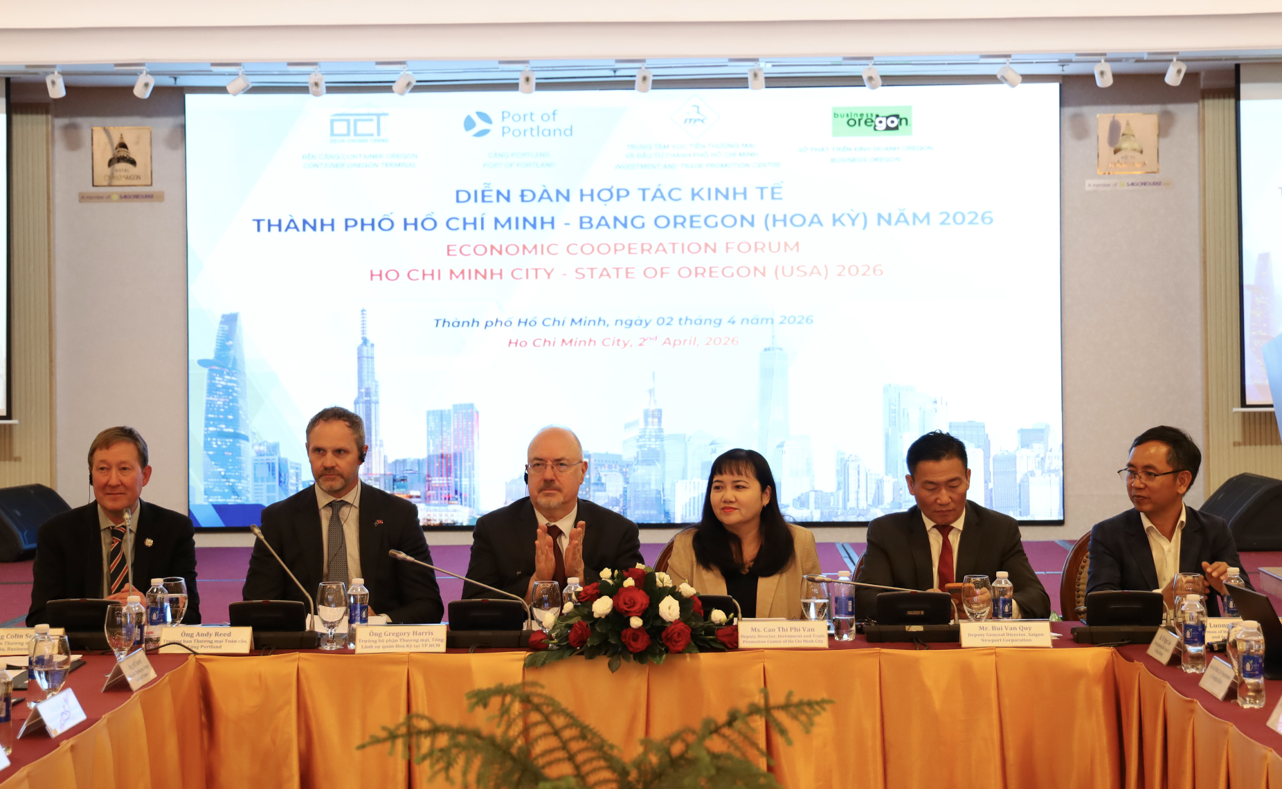 Ho Chi Minh City and Oregon push up business collaboration