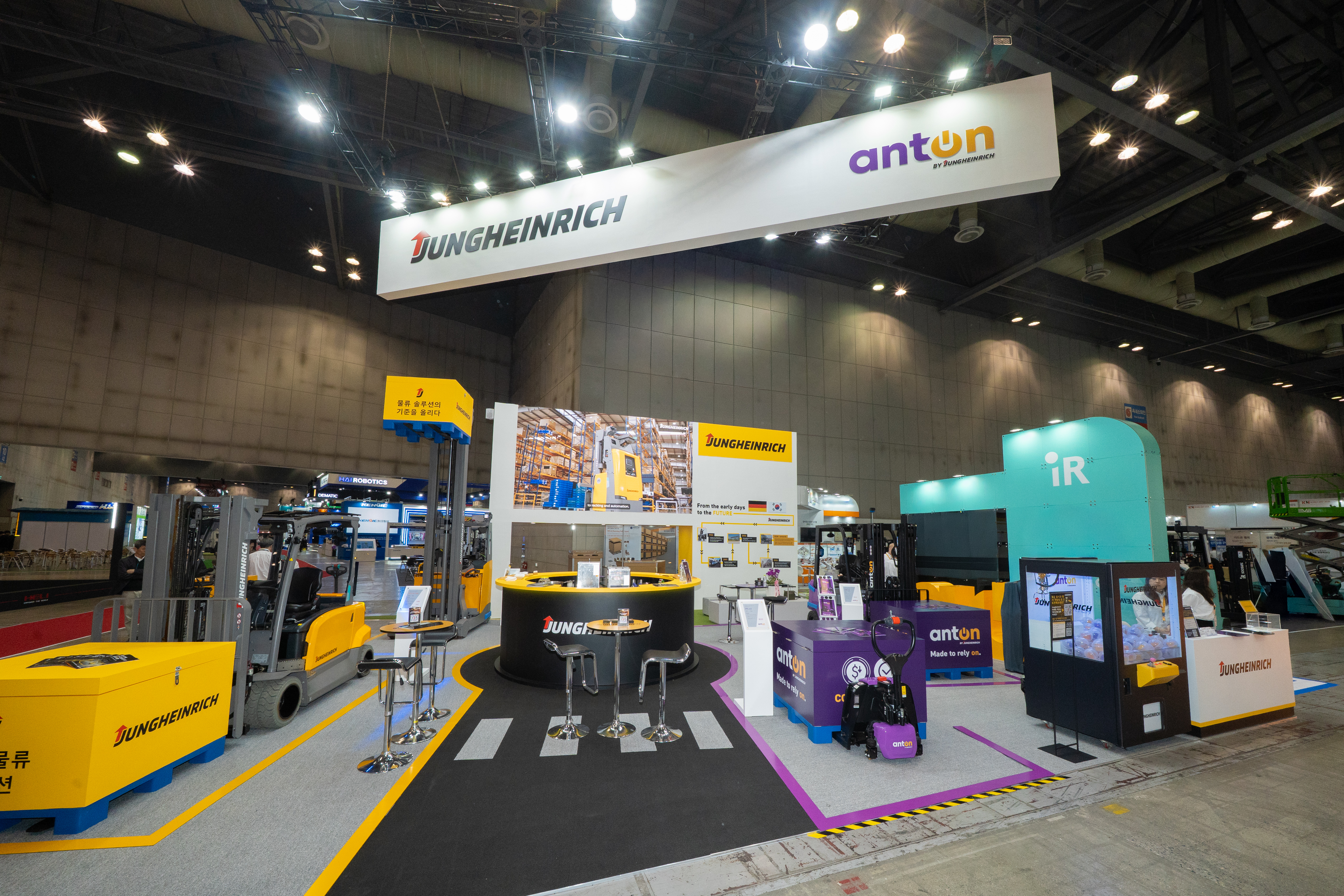Jungheinrich debuts at KOREA MAT with Anton brand launch