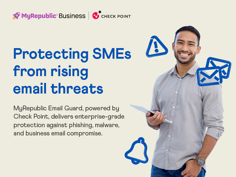 MyRepublic launches Email Guard for Singapore SME protection