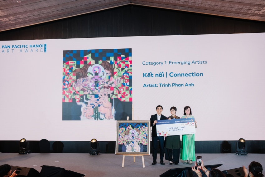 Young artists honoured at Pan Pacific Hanoi Art Awards