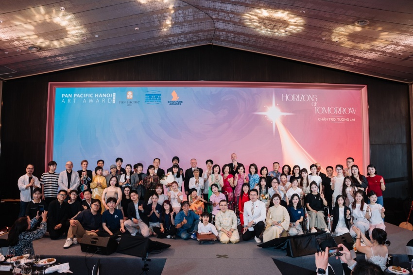 Young artists honoured at Pan Pacific Hanoi Art Awards