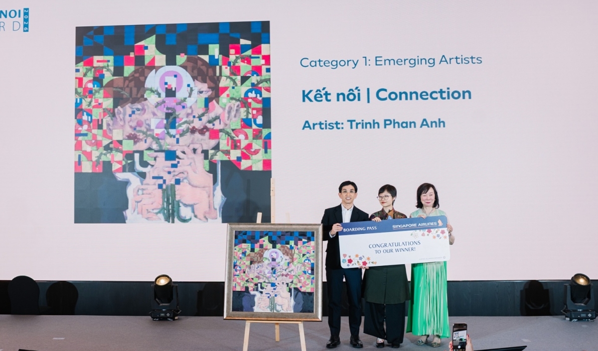 Young artists honoured at Pan Pacific Hanoi Art Awards