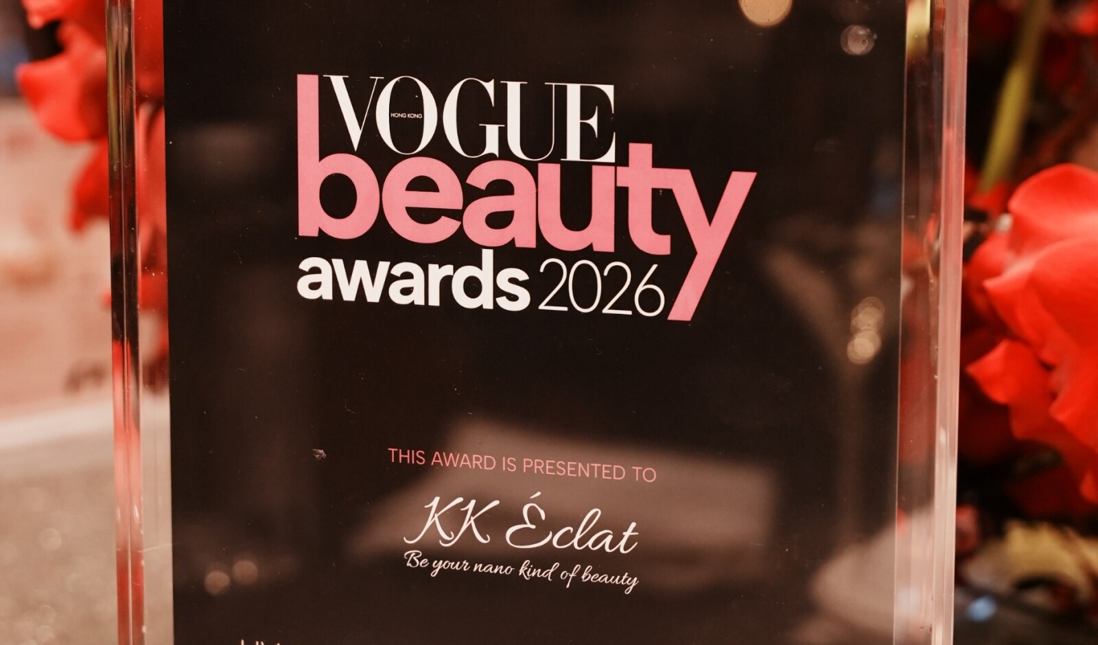 KK Éclat celebrates Vogue Beauty Award with Hong Kong gala