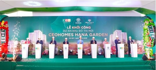 CEO Group starts construction of CEOHomes Hana Garden