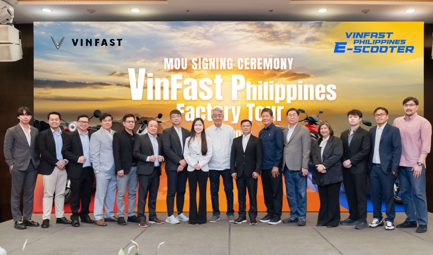VinFast partners with 14 Philippine e-scooter dealers