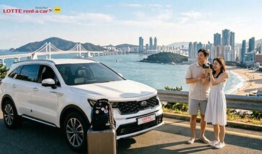 LOTTE rent-a-car promotes Busan routes for tourists