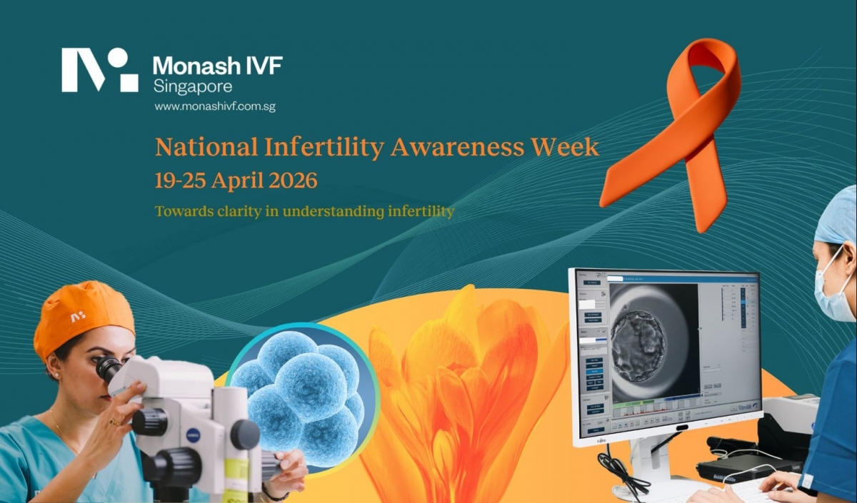 Monash IVF Singapore highlights male infertility awareness