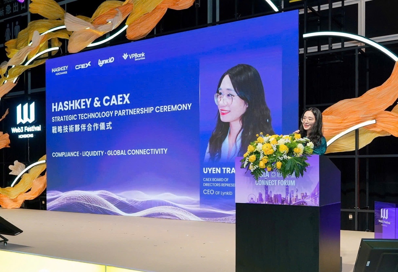CAEX partners with HashKey to build an international-standard digital asset exchange in Vietnam