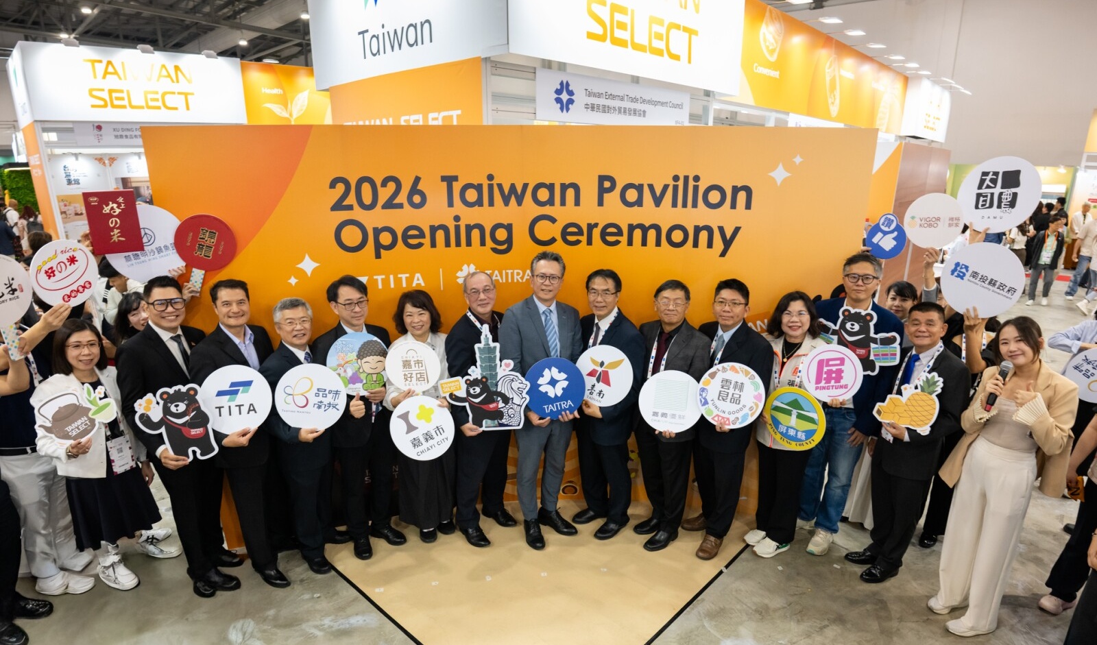 Taiwan pavilion features food exporters at Singapore FHA
