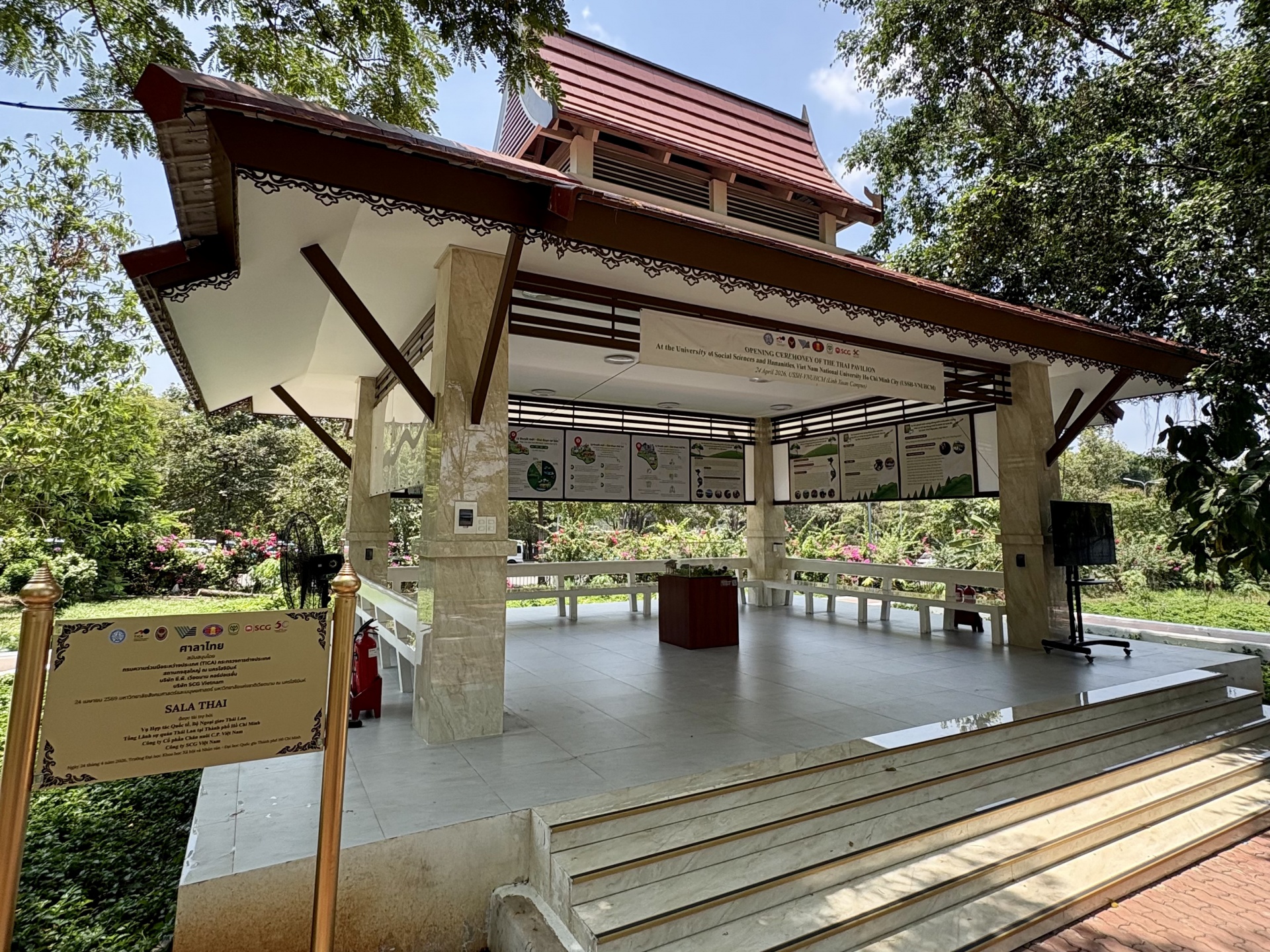 Thai Pavilion marks 50 years of Vietnam-Thailand relations