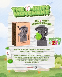 IF Coconut creates Merlion collectibles from recycled plastic
