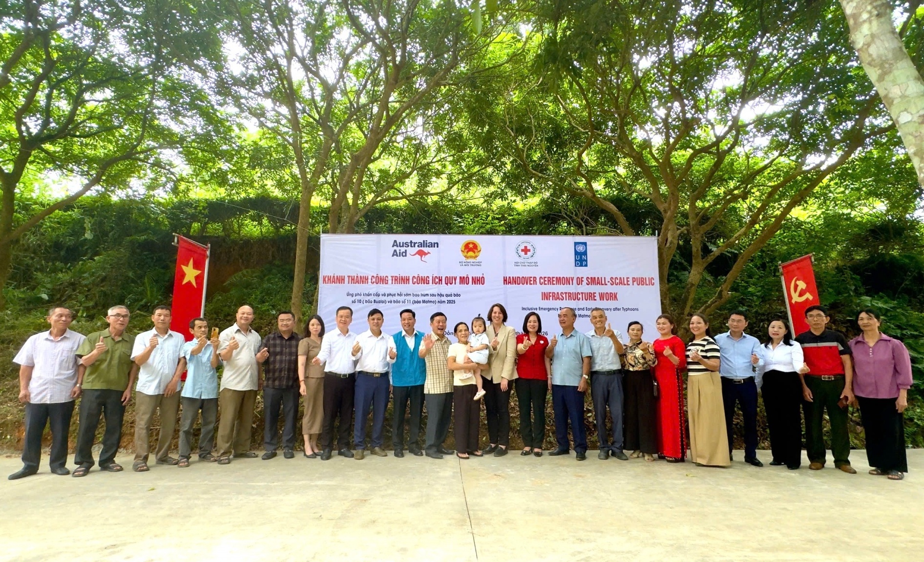 Vietnam-Australia delegation reviews Thai Nguyen disaster recovery