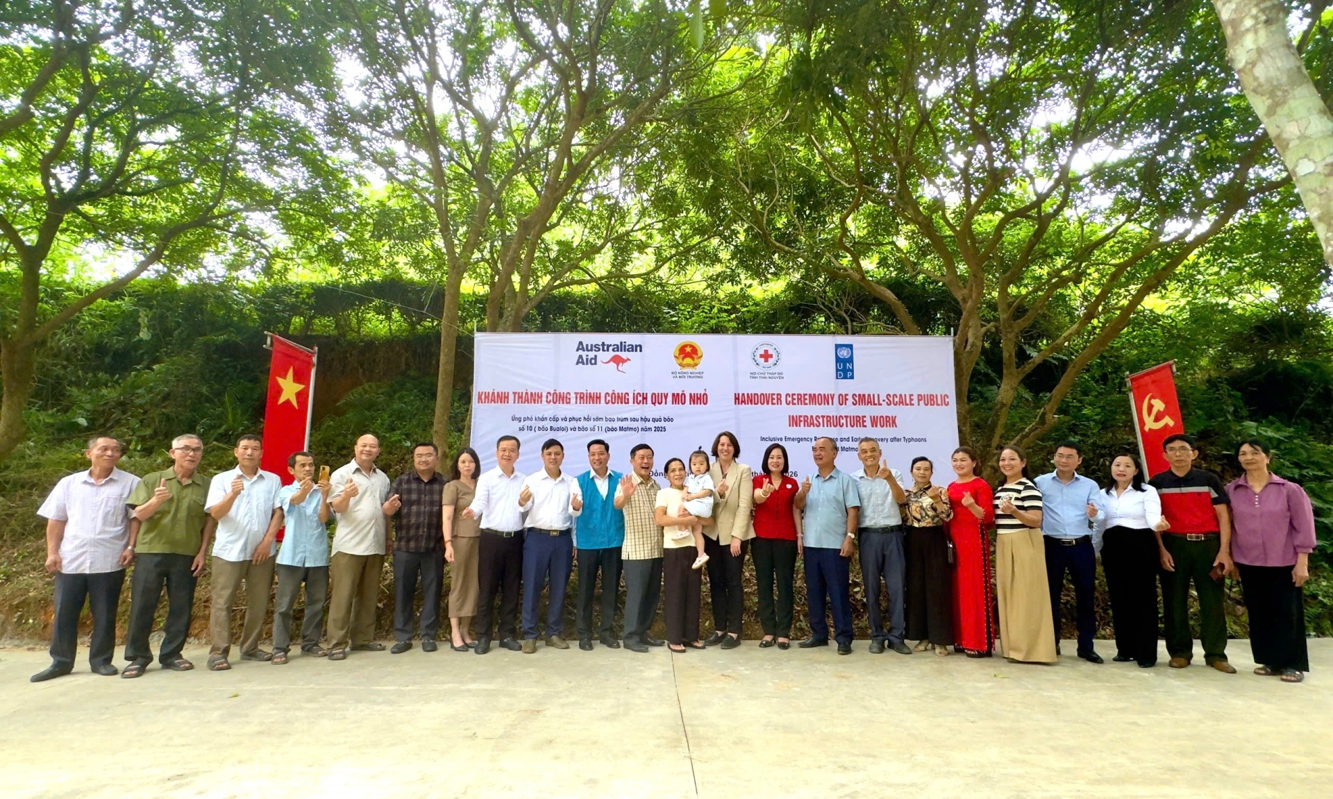 Vietnam-Australia delegation reviews Thai Nguyen disaster recovery