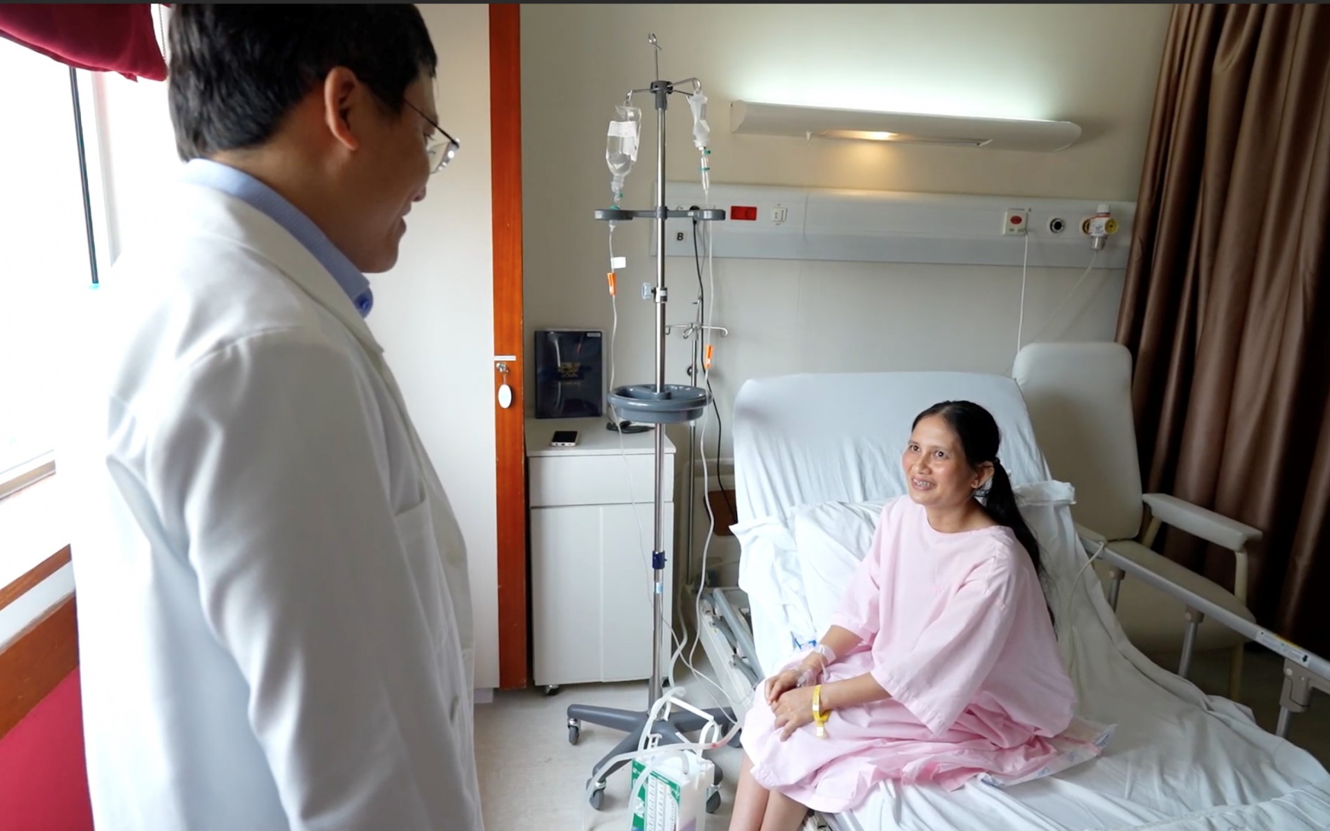 Robotic surgery at FV Hospital removes stage 3A lung tumour