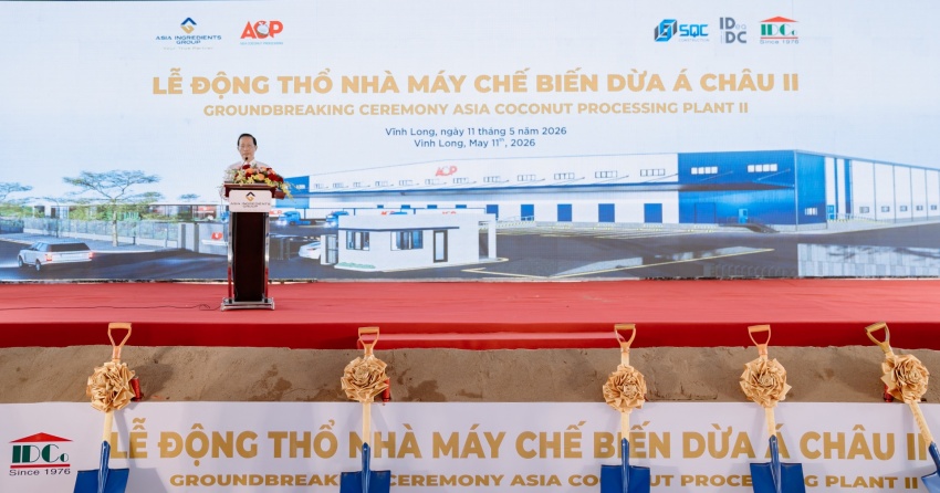 Asia Ingredients Group breaks ground on coconut processing plant