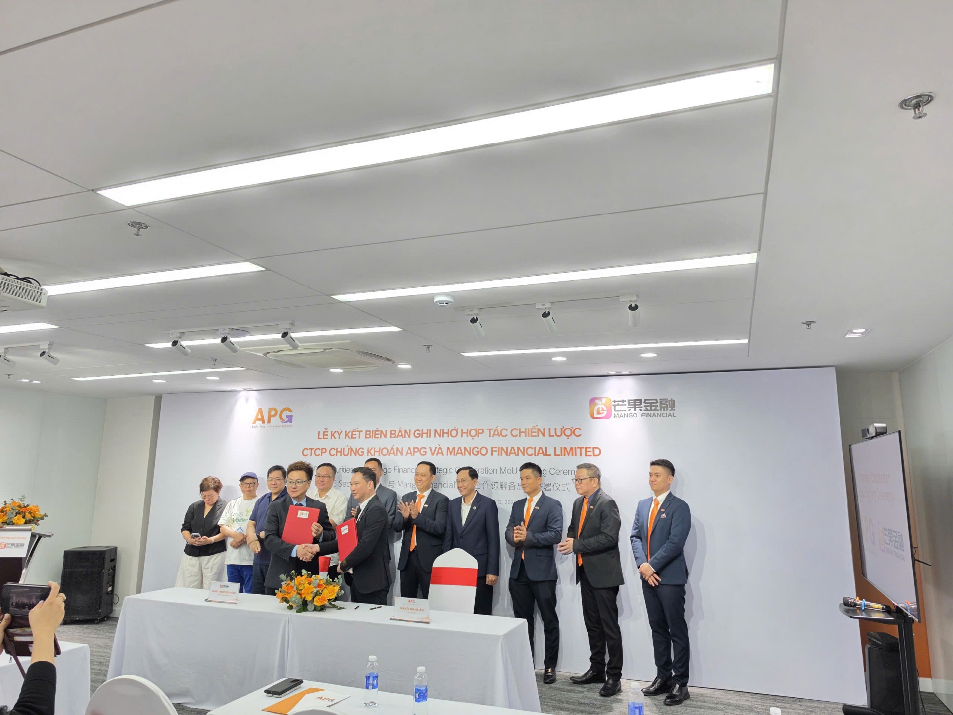APG Securities signs strategic deal with Hong Kong-based Mango Financial