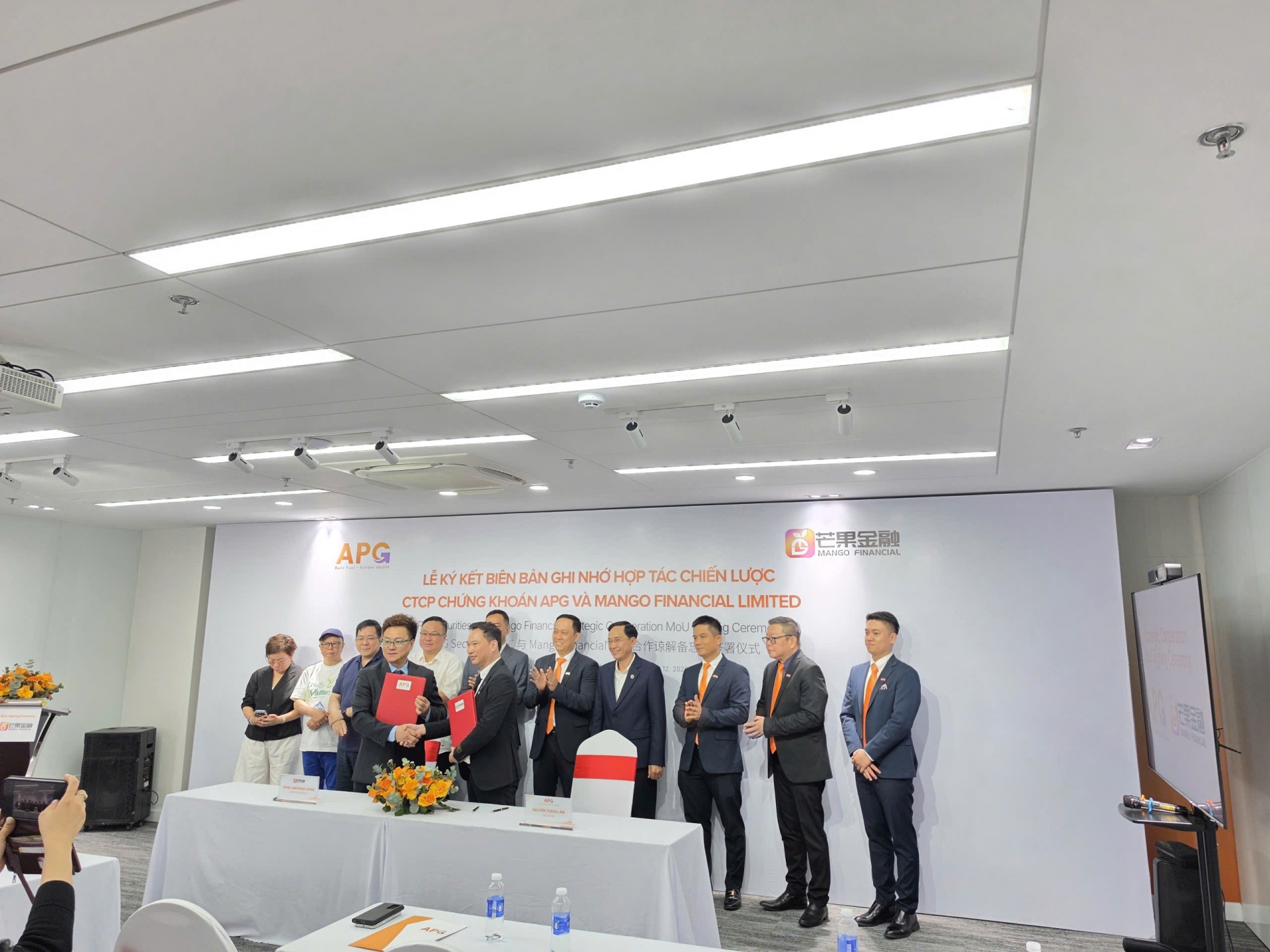 APG Securities signs strategic deal with Hong Kong-based Mango Financial