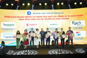 Carlsberg Vietnam awarded both domestic and international honours