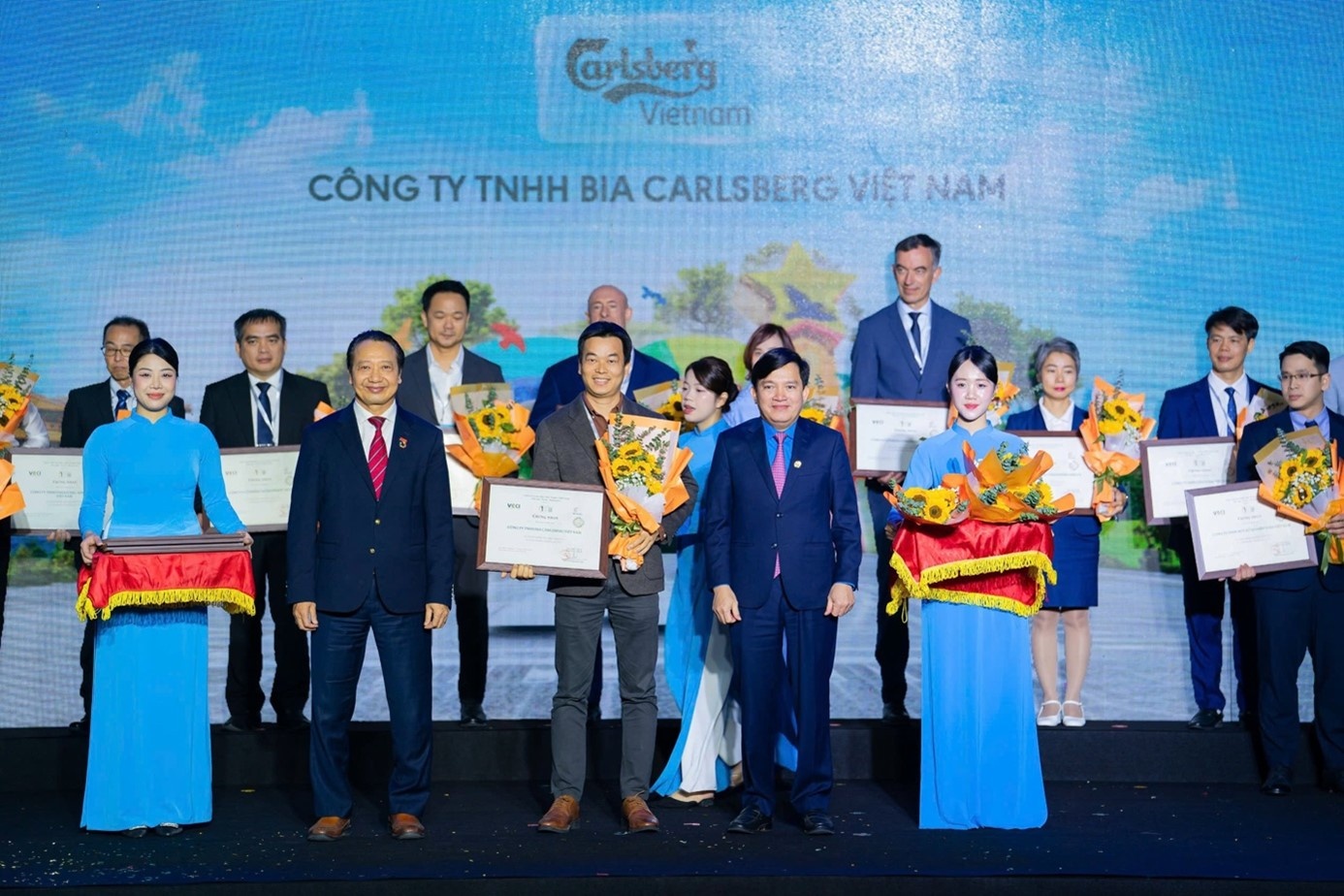 Carlsberg Vietnam awarded both domestic and international honours