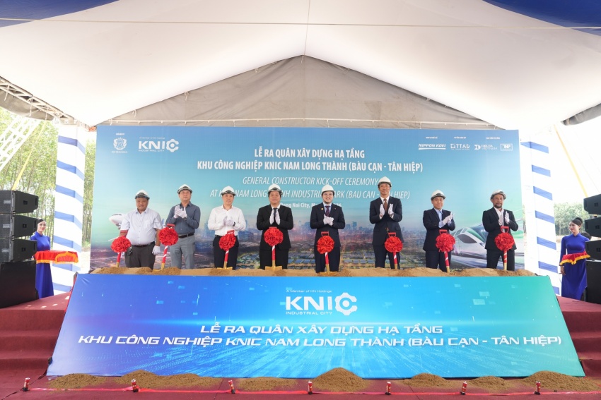 KN Holdings kicks off infrastructure construction of KNIC Nam Long Thanh project