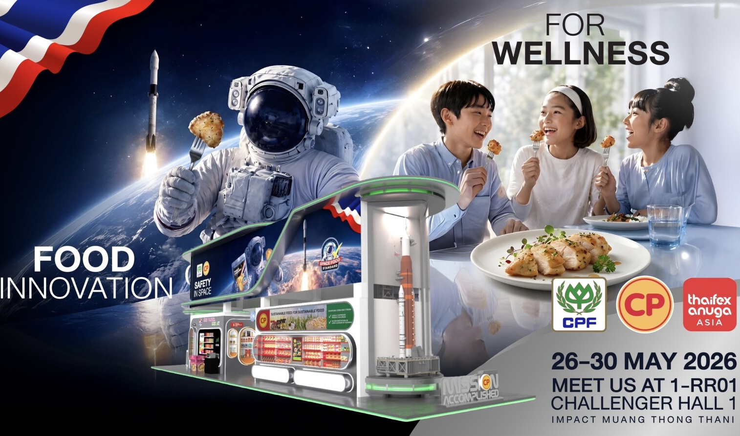 CPF presents food innovations at THAIFEX – Anuga Asia 2026 to cement Thailand's regional hub status