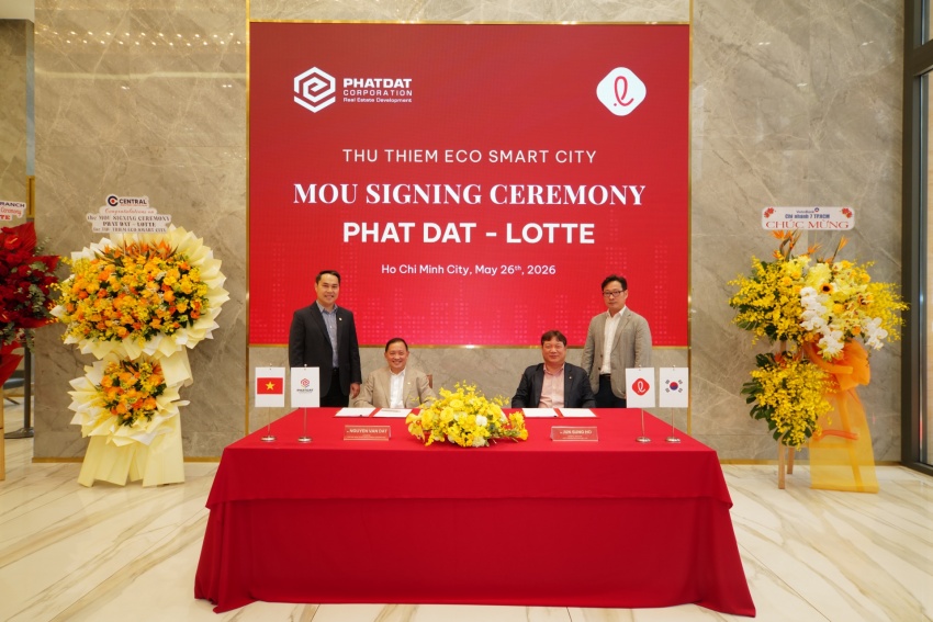 Lotte Properties and Phat Dat develop Thu Thiem Eco Smart City