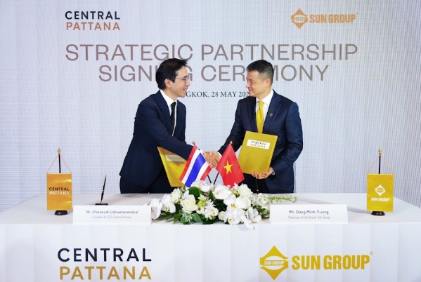 Sun Group partners with Central Pattana to build retail complexes