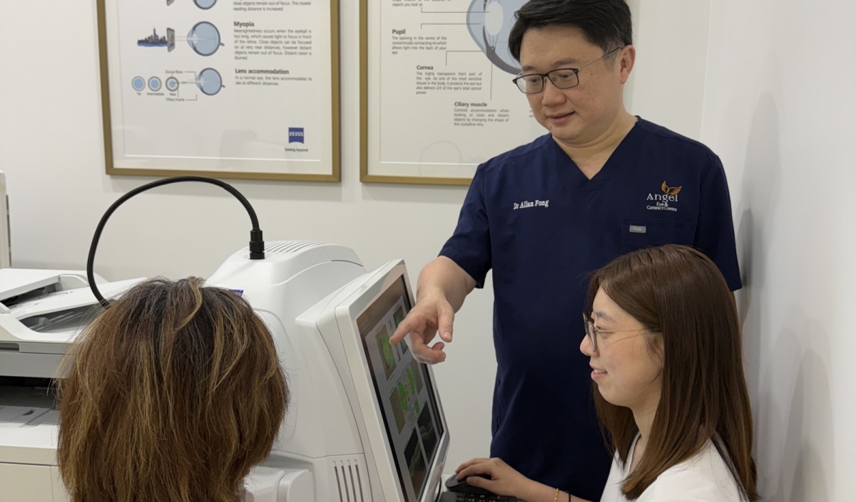 Angel Eye adopts AI retinal screening for cataract surgery preparation in Singapore