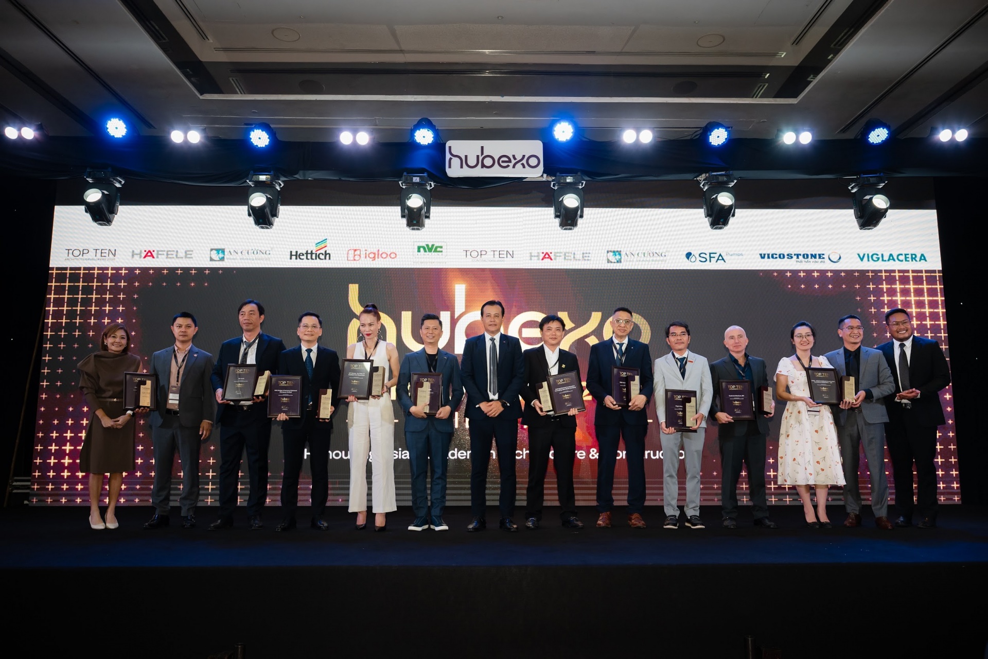 Hubexo Asia Awards honour Vietnams top architecture and construction firms