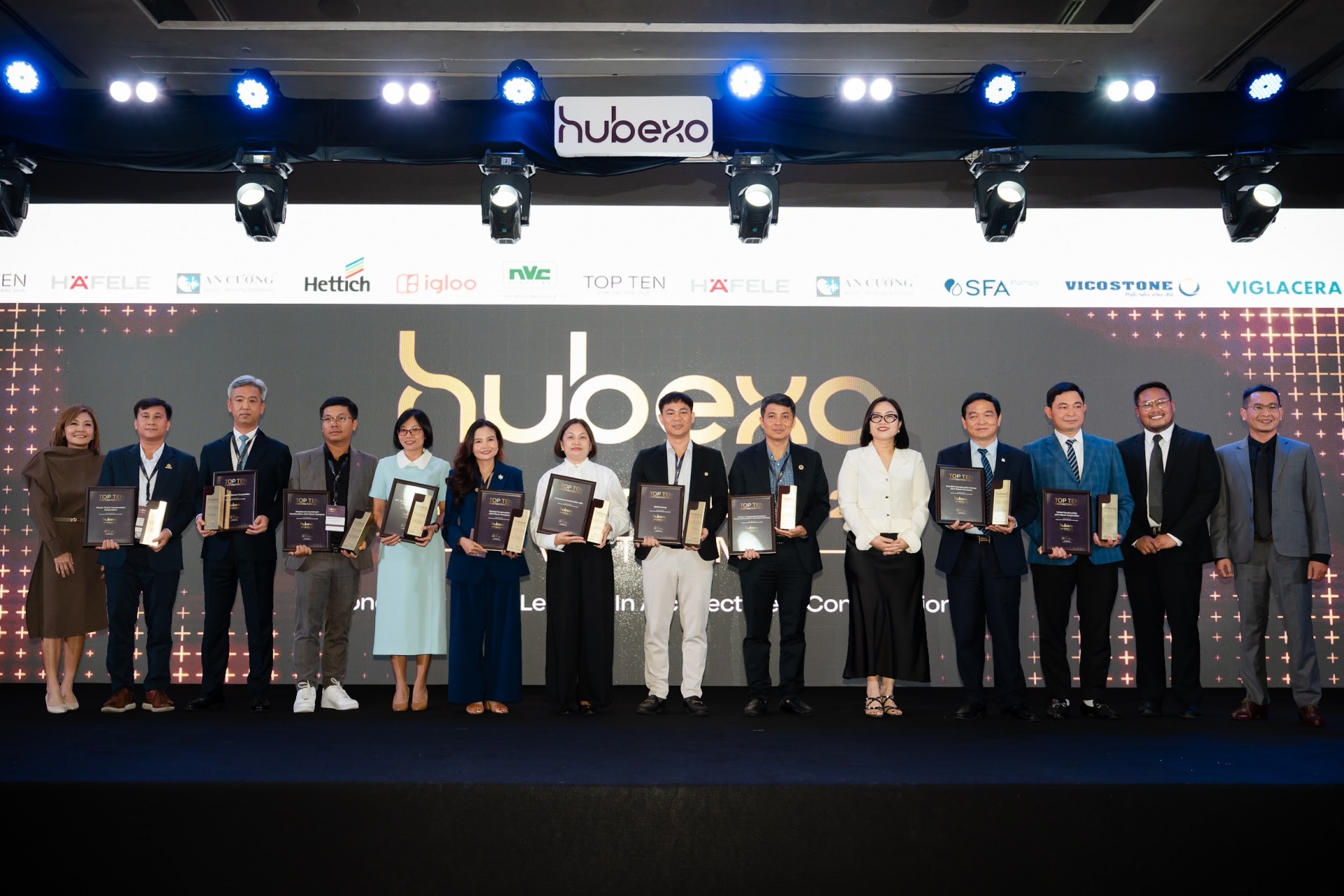Hubexo Asia Awards honour Vietnams top architecture and construction firms