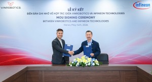 VinRobotics and Infineon sign MoU to advance core technologies for next-generation robotics
