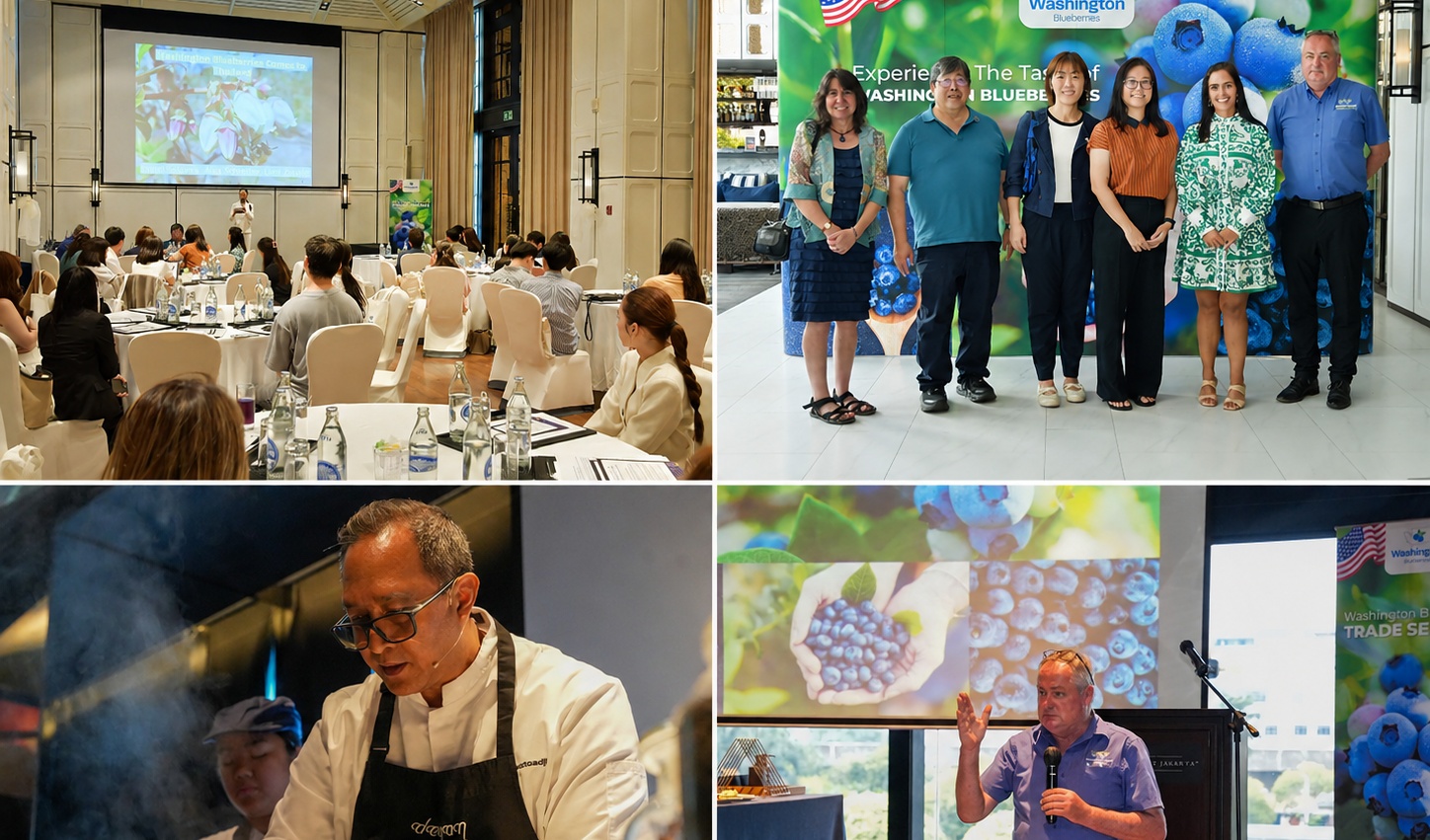 Washington Blueberry Commission strengthens Southeast Asia presence through Thailand and Indonesia trade seminars