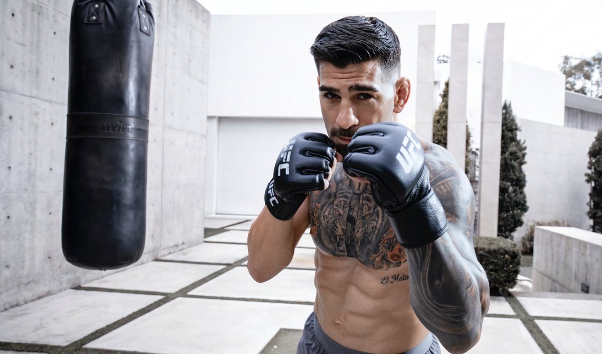 UFC champion Ilia Topuria, recently joined 1win VIP Community, headlines historic UFC Freedom 250