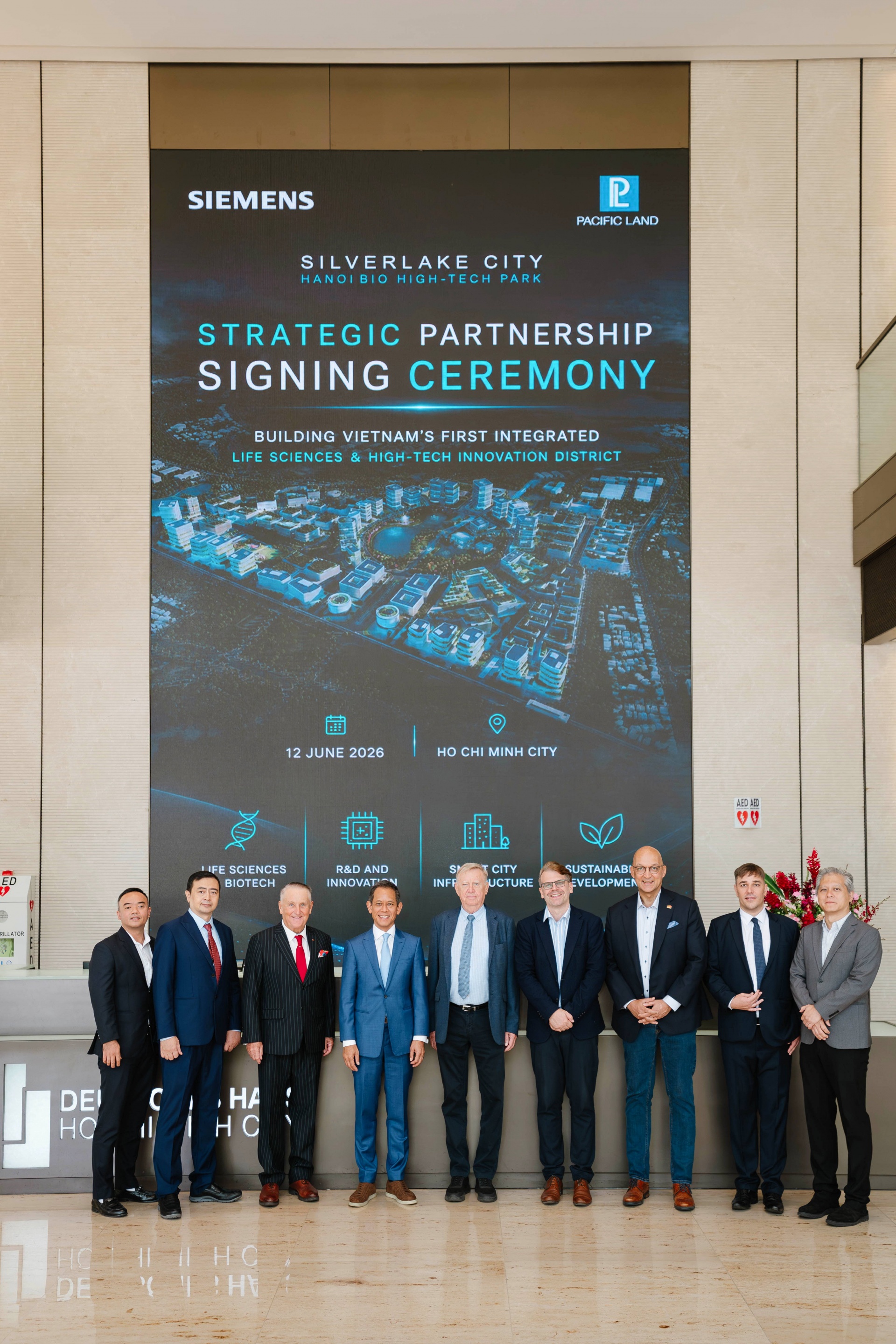 Siemens and Pacific Land partner to develop Vietnam’s next-generation smart industrial park