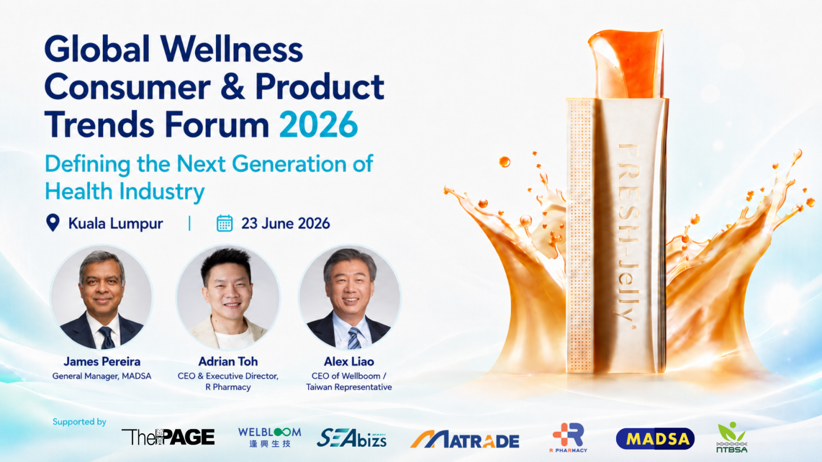 Global Wellness Forum 2026 set for June 23 in Kuala Lumpur as nutraceutical industry transforms 1 Global Wellness Forum 2026 Set for June 23 in Kuala Lumpur as Malaysia's Nutraceutical Industry Embarks on Next-Gen Transformation