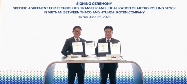 THACO, Huyndai Rotem to advance railway localisation