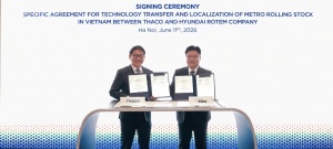THACO, Huyndai Rotem to advance railway localisation
