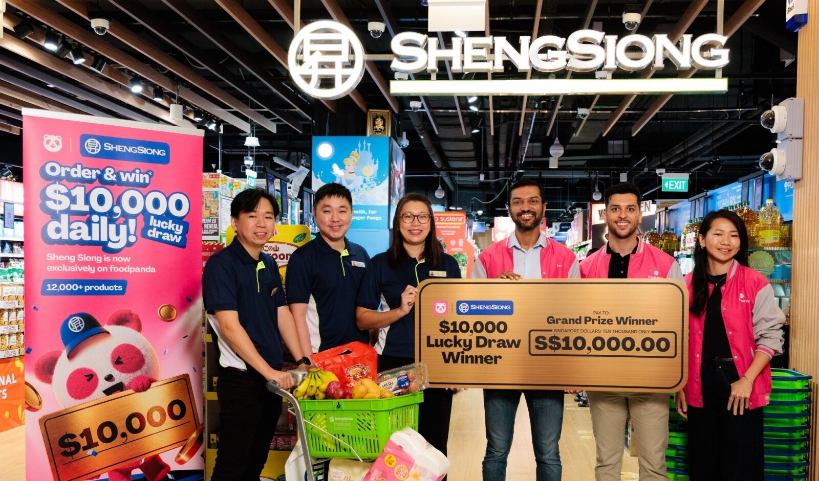 foodpanda launches Sheng Siong partnership with S$280,000 giveaways and one-hour delivery
