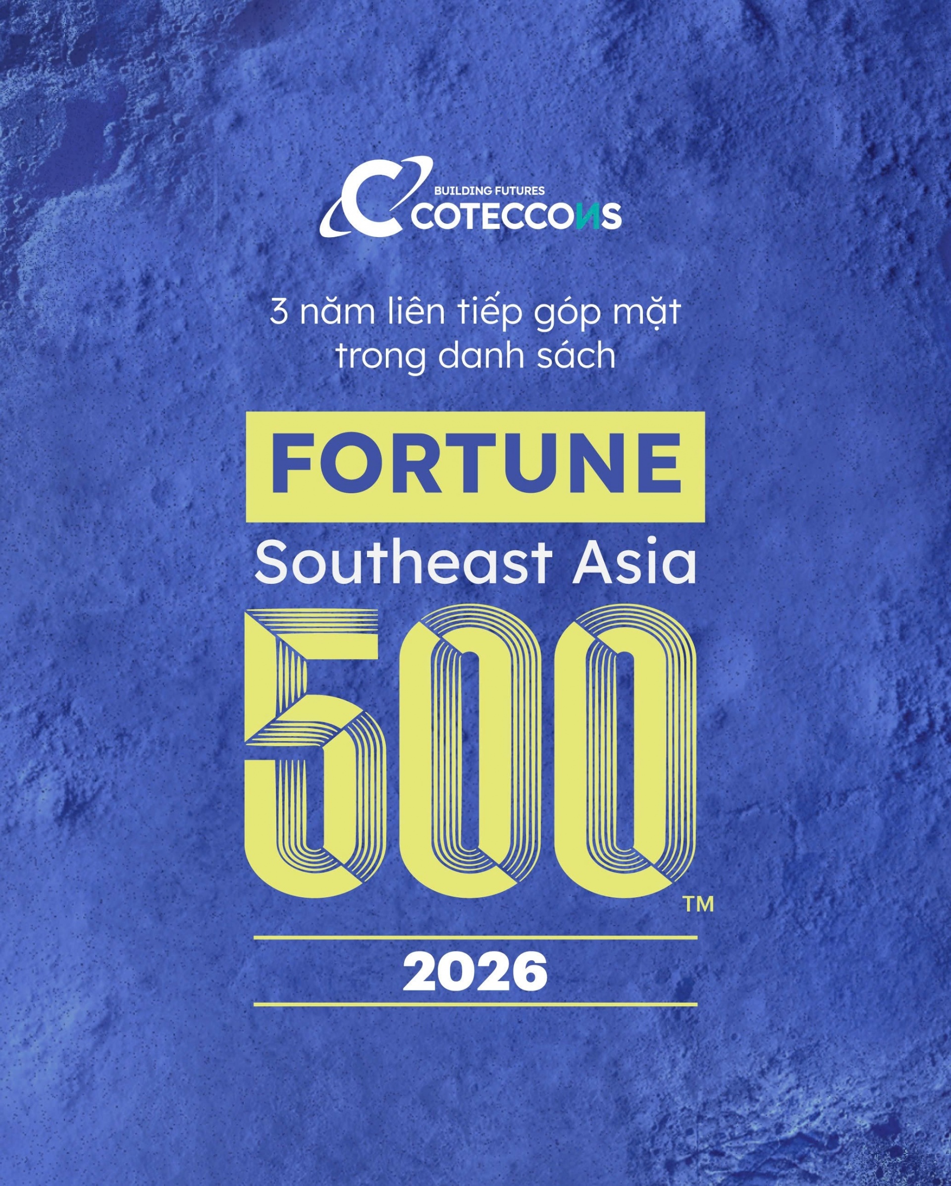 Coteccons continues rise on Fortune Southeast Asia 500
