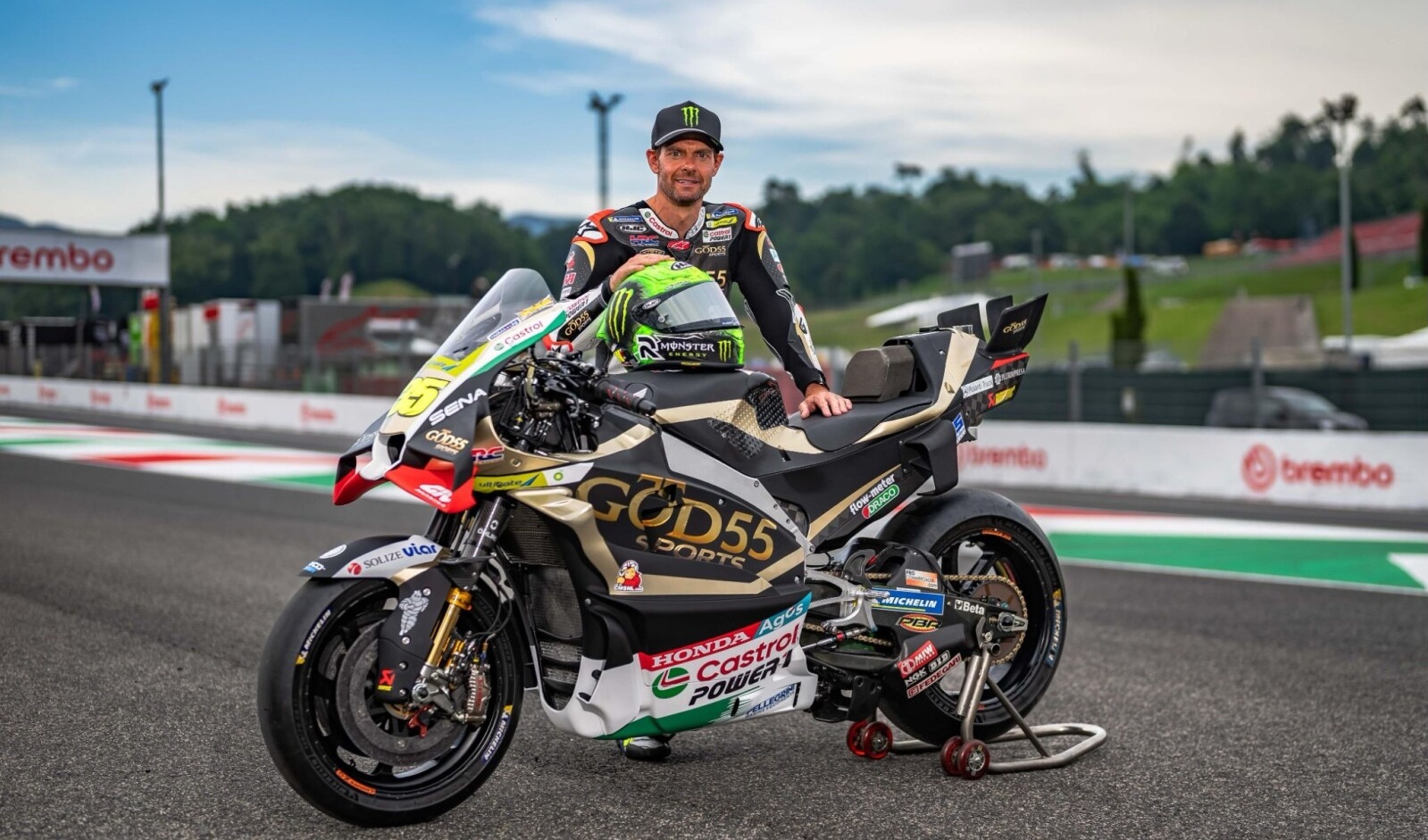 Honda LCR unveils GOD55 livery for Italian MotoGP