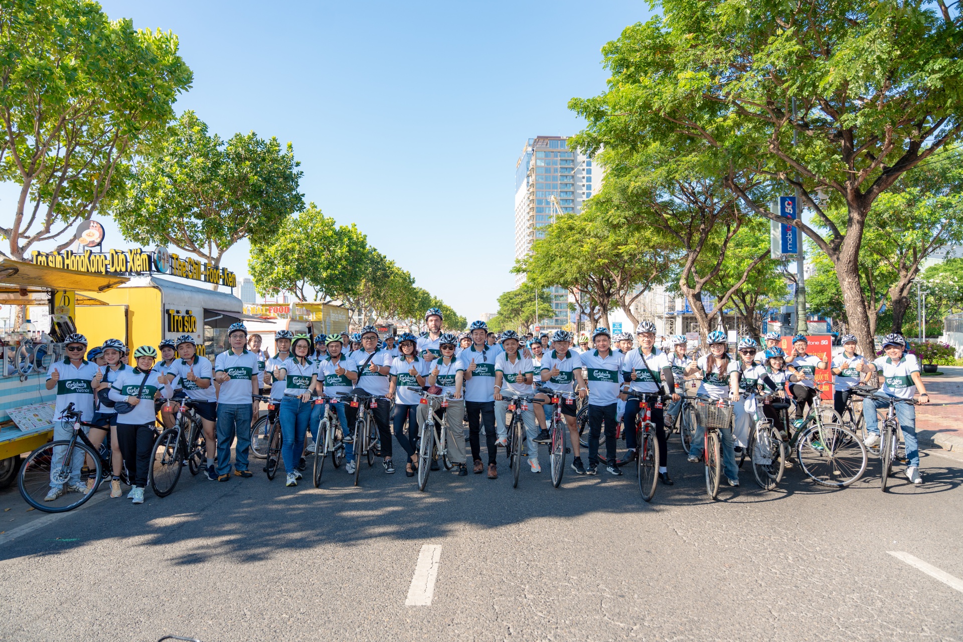 Carlsberg Vietnam joins Danang cycling event to mark 55 years of Denmark ties